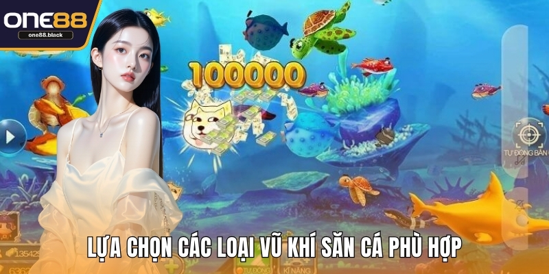 Lựa chọn các loại vũ khí săn cá phù hợp